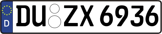 DU-ZX6936