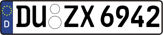DU-ZX6942