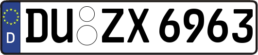 DU-ZX6963