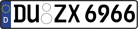 DU-ZX6966