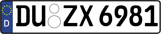 DU-ZX6981