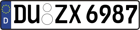 DU-ZX6987