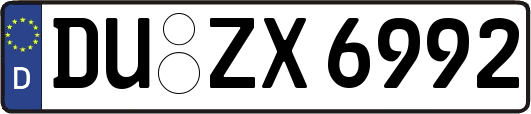 DU-ZX6992