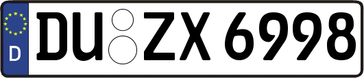 DU-ZX6998