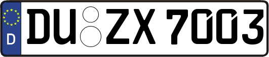 DU-ZX7003