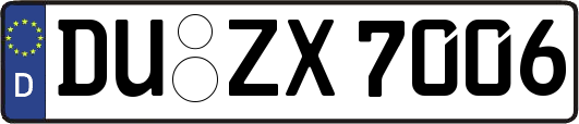DU-ZX7006