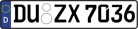 DU-ZX7036