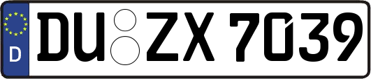DU-ZX7039