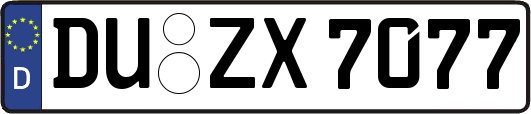 DU-ZX7077