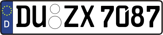 DU-ZX7087
