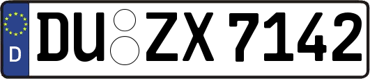 DU-ZX7142
