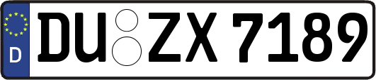 DU-ZX7189