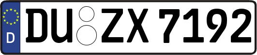 DU-ZX7192