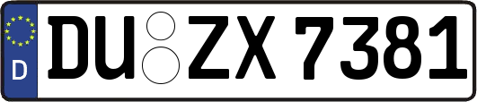 DU-ZX7381