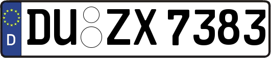 DU-ZX7383