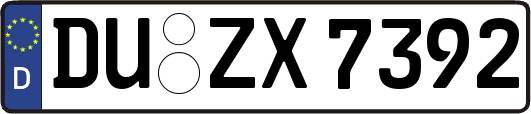 DU-ZX7392