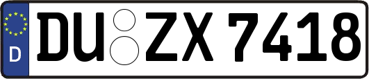 DU-ZX7418