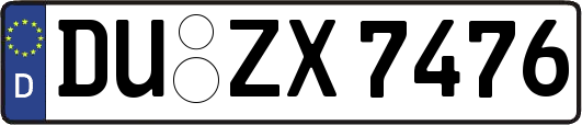 DU-ZX7476