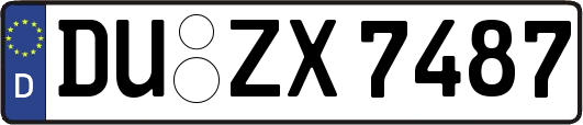 DU-ZX7487