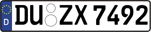 DU-ZX7492