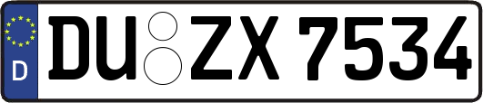 DU-ZX7534