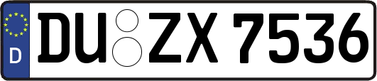 DU-ZX7536