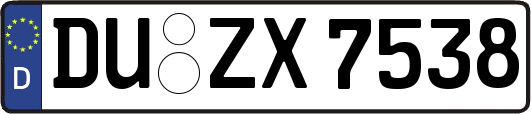 DU-ZX7538