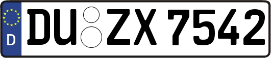 DU-ZX7542