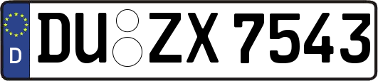 DU-ZX7543