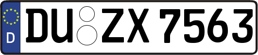 DU-ZX7563