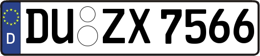 DU-ZX7566