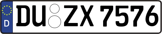 DU-ZX7576