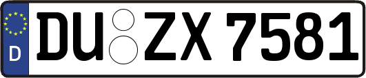 DU-ZX7581