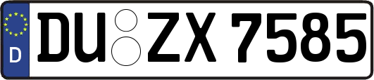 DU-ZX7585