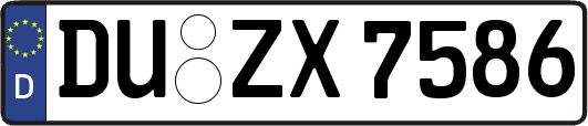 DU-ZX7586