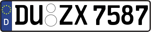 DU-ZX7587
