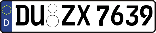 DU-ZX7639