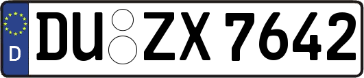 DU-ZX7642