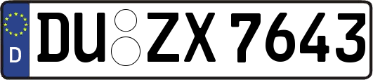 DU-ZX7643