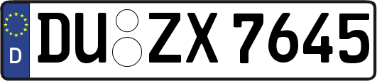 DU-ZX7645