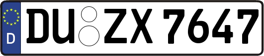 DU-ZX7647