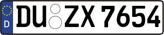 DU-ZX7654