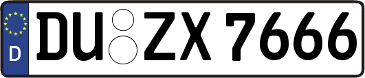 DU-ZX7666