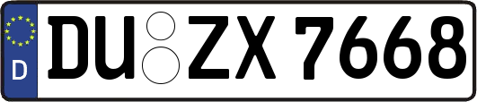 DU-ZX7668