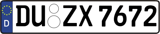 DU-ZX7672