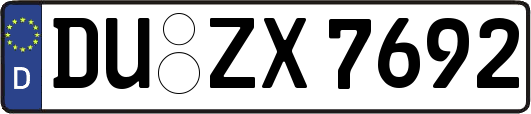 DU-ZX7692