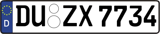 DU-ZX7734