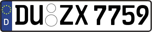 DU-ZX7759