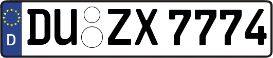 DU-ZX7774