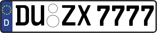 DU-ZX7777
